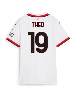 AC Milan Theo Hernandez #19 Auswärtstrikot für Frauen 2024-25 Kurzarm